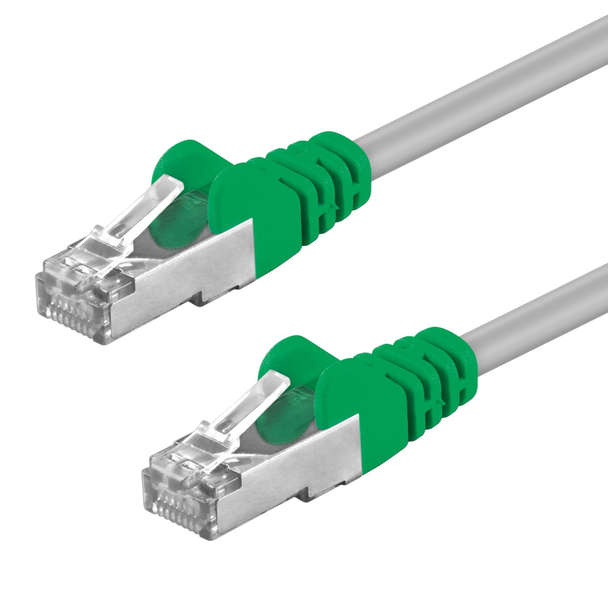 CAT5e Crossover Netzwerkkabel Patchkabel CAT5 DSL LAN F/UTP RJ45 0,5m bis 10m